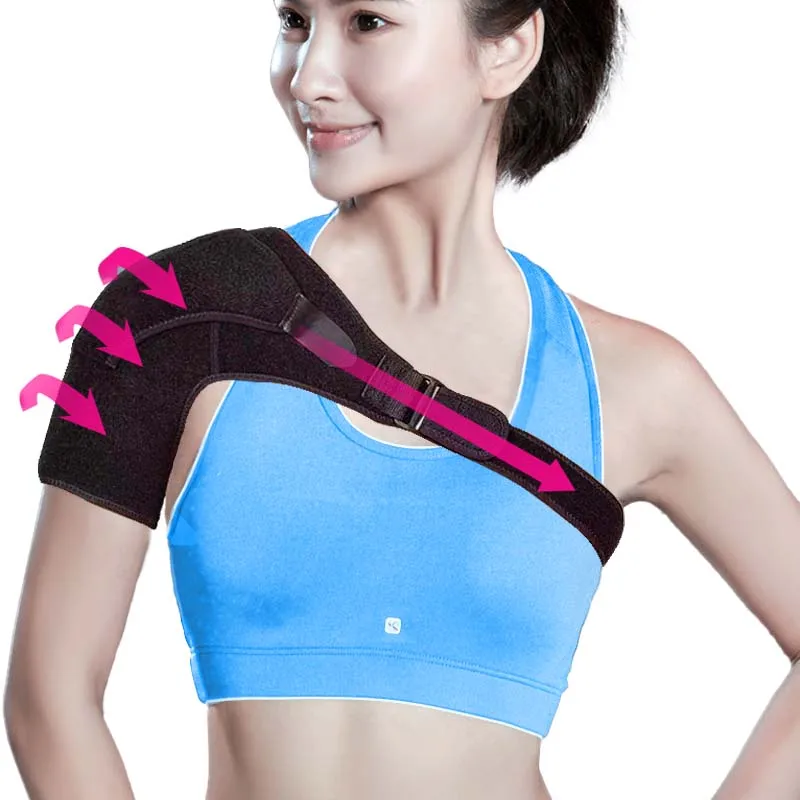 Neoprene Posture Correction Shoulder Protection Brace Exercises Pads With Adjustable Strap Shoulder Guard