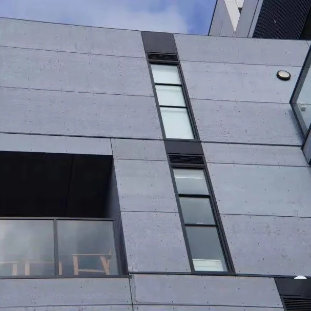 Factory Wholesale Wall Cladding Decorative Fiber Cement Boards Exterior Concrete Panels for Building Exterior Decoration