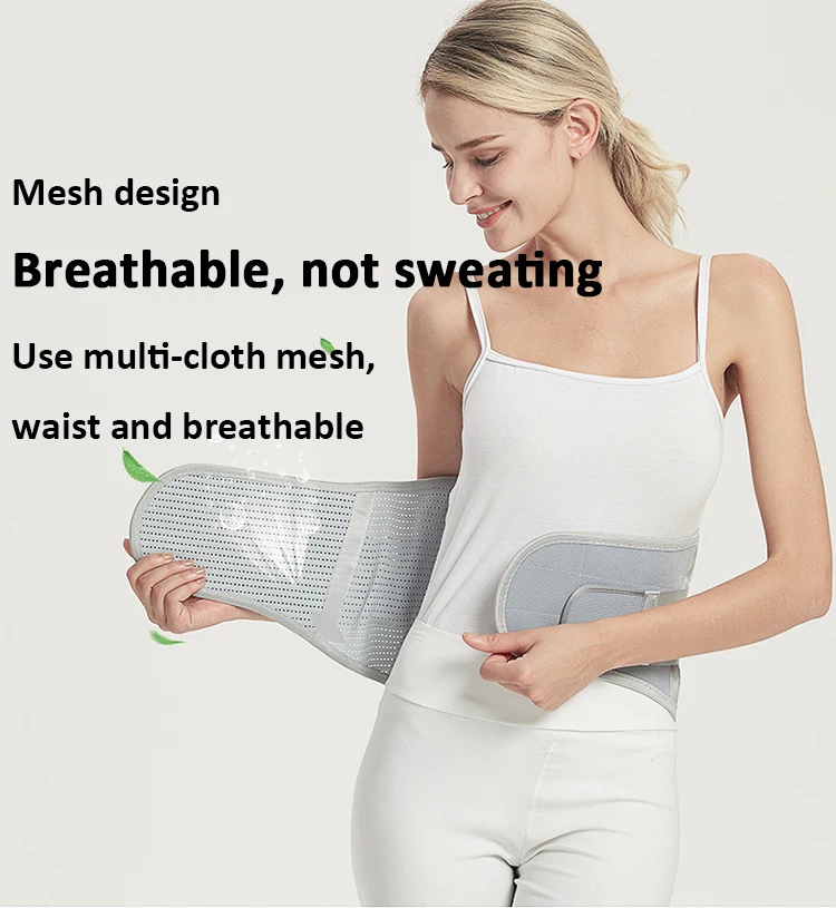 
Full Pain Releif Medical Breathable Plate Waist Lower Back Support Brace Belt 