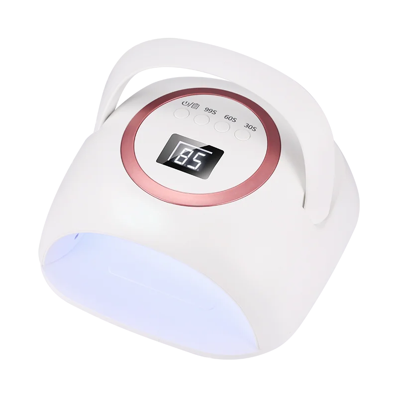 Wholesale Of New Product Led Lamp For Nail 72W White Wireless Nail Enhancement Lamp With Handle