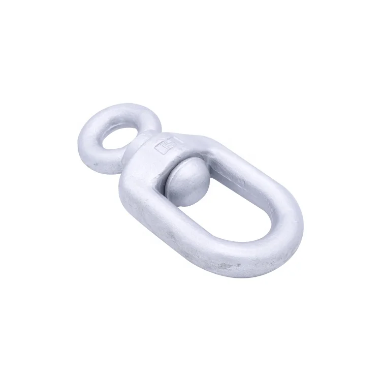 Custom size JIS Type carbon steel chain swivels G401 single eye swivel