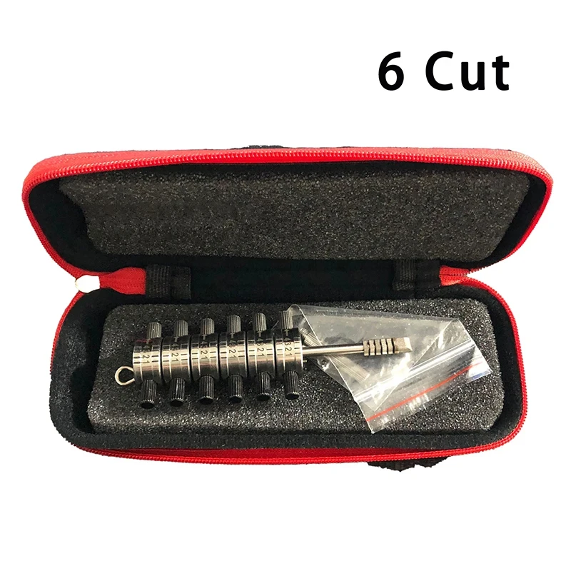 Original HUK 8 Cut Premium Tibbe Pick and Decoder Tibbe LockPick Locksmith Tools for Ford