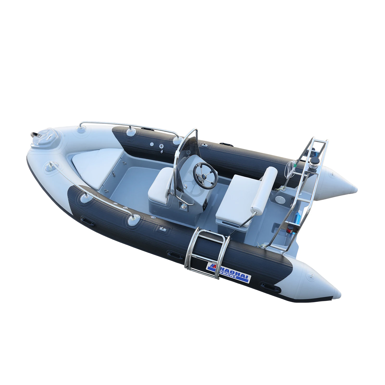 Luxury Ce Rowing Yacht Rib Fishing Kayak and Drifting Speed Vessel Jet Sailing Rib Boat with Motor Pontoon Raft