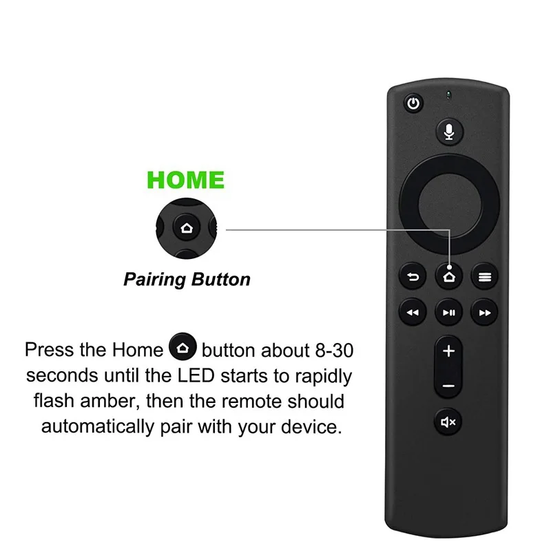 Manufactory low price new ABS 15 keys voice search wireless bluetooth L5B83H remote controls for fire tv stick