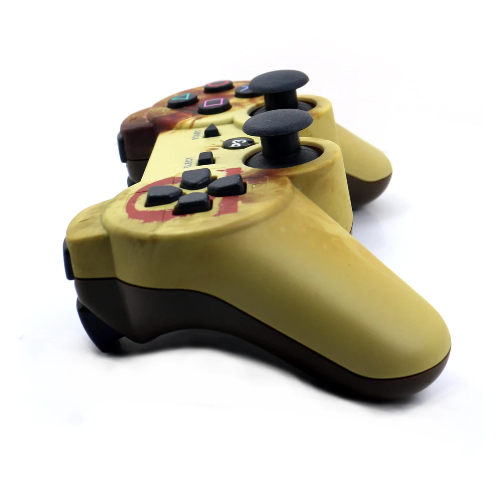 
2021 new wholesale double-motor vibration Shaftless PS3 Wireless controller-Mars game controller for playstation 3 and pc 