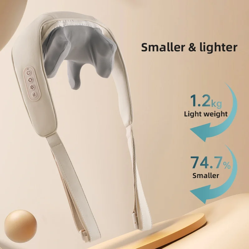 High Quality Shiatsu Neck and Back Massager Heating Neck Shoulder Massager Pain Relief Back Relax