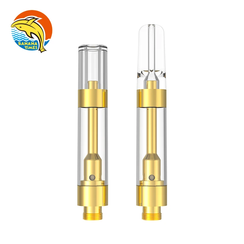 BANANATIMES Oil Vape Cartridge 1ml Private Label Vaporizer Pen Ceramic Coil 4*2.0mm 510 Vap Pen Cartridges
