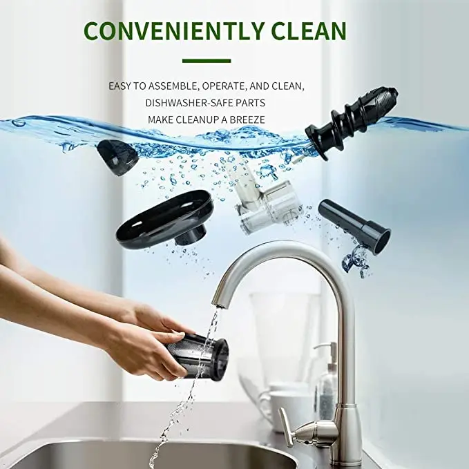 AMZCHEF fresh juicer machine orange juicer machine automatic 4 in 1 juicer blender