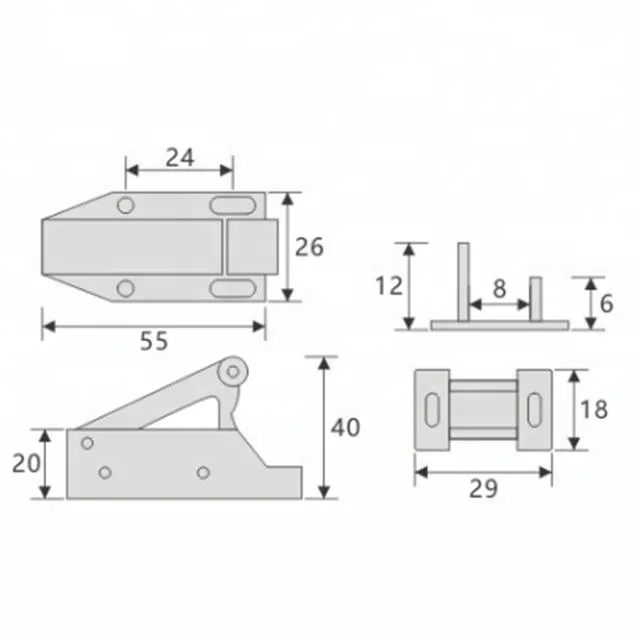 good sales magnetic push to open door catches door stopper