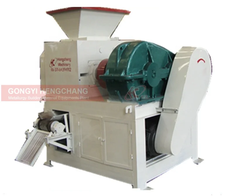 Good quality charcoal coal briquette press machine with various shape