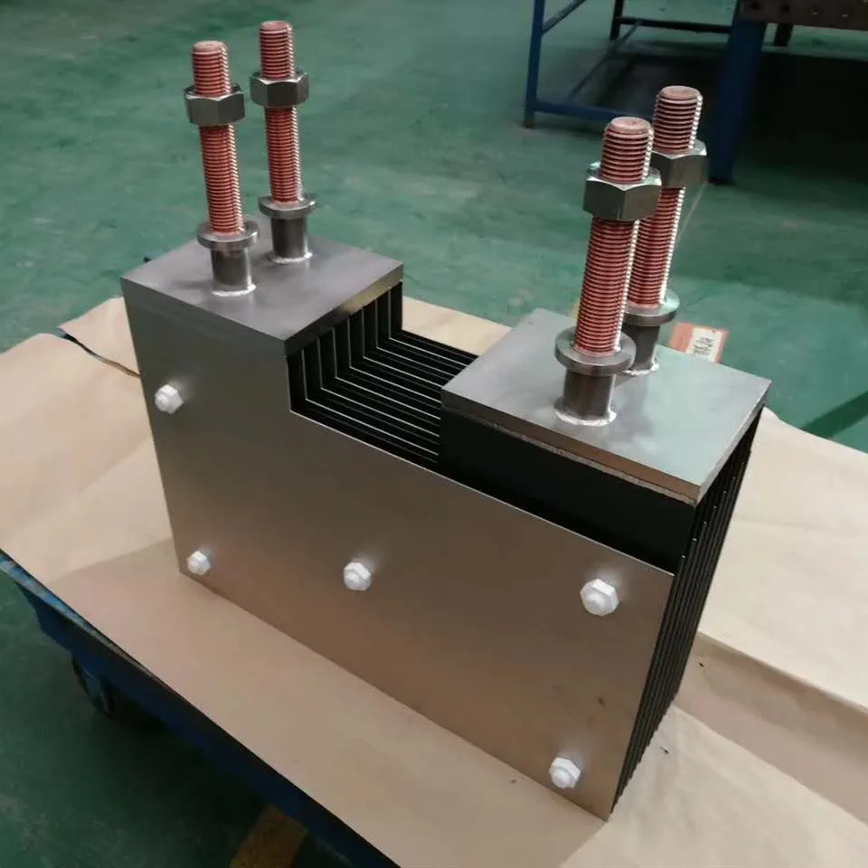 Baoji customized  MMO ruthenium coated titanium electrodes Electrolysis cell supplier