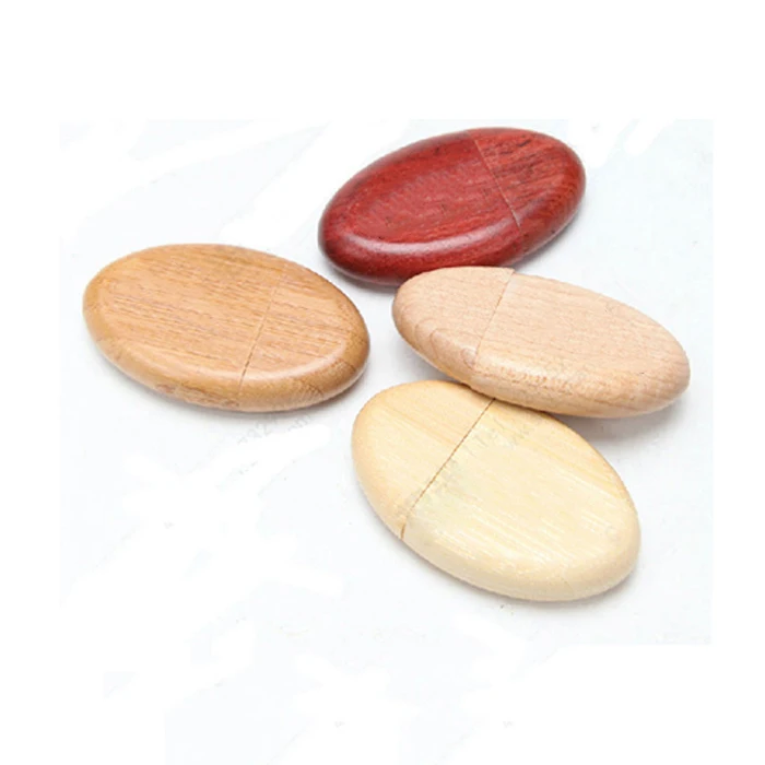 Customized Box Wooden USB 2.0 Flash Drive 4GB Wedding Gift Pendrive 64GB 32GB 16GB