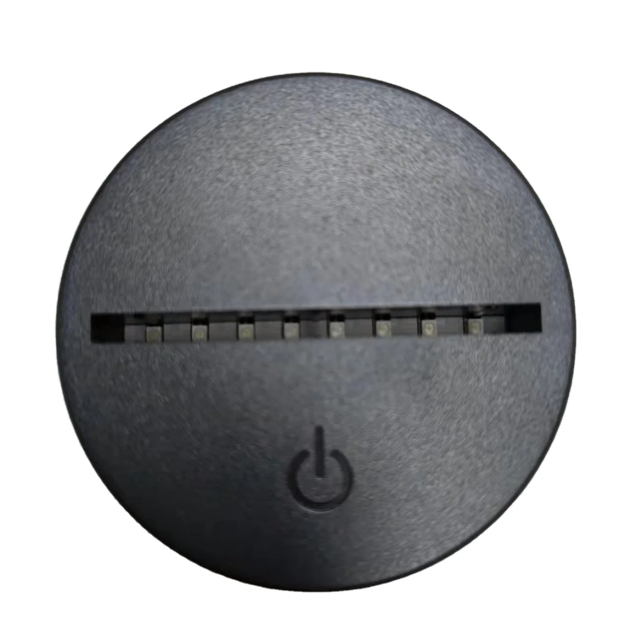 Kids USB Fancy Acrylic 3D LED Night Light Promotional Christmas Gift Touch Control Rechargeable Sensor Power Black Plastic Base