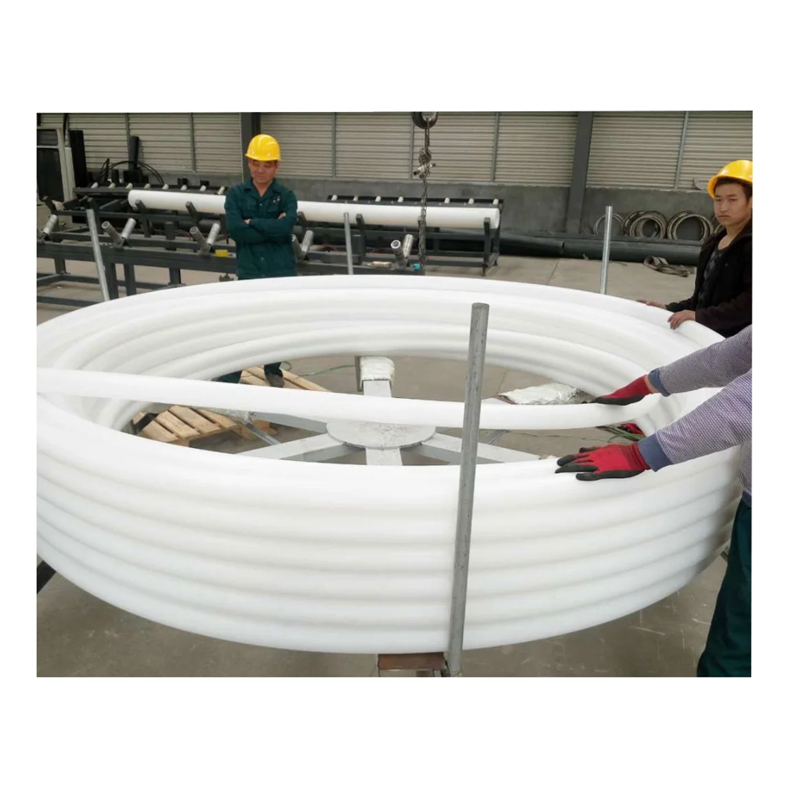Factory Sale Virgin Material White HDPE Pipe Poly Plastic Potable Water Pipe Drinking Water Pipe 20mm to 630mm