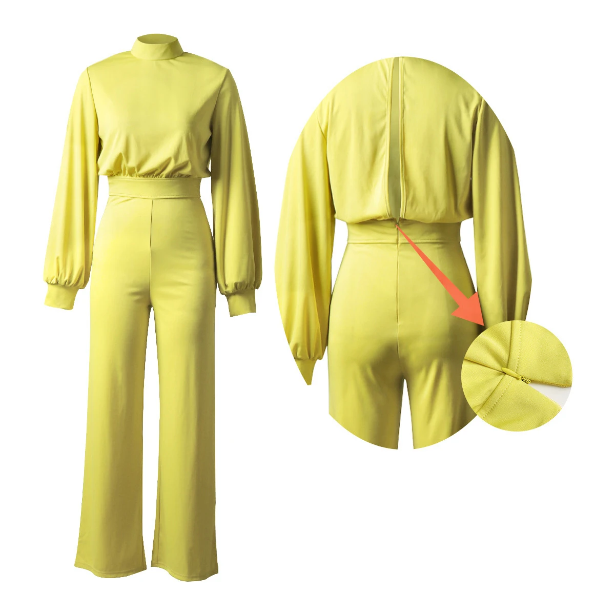V Neck High Waisted Jumpsuits 2023 Summer for Women Sexy Style Time Club Lead Fabric Pattern Support Knitting Feature Material
