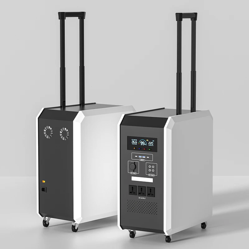 Wholesale Outdoor Portable Power Station 2000w Solar Generator Rechargeable Energy Battery Charging Bank For Camping