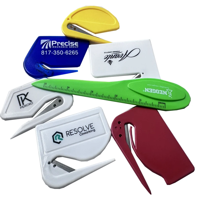 Оптовая продажа, подарки для делового офиса, открывалка из АБС-пластика, открывалка для визиток на заказ, открывалка для письма