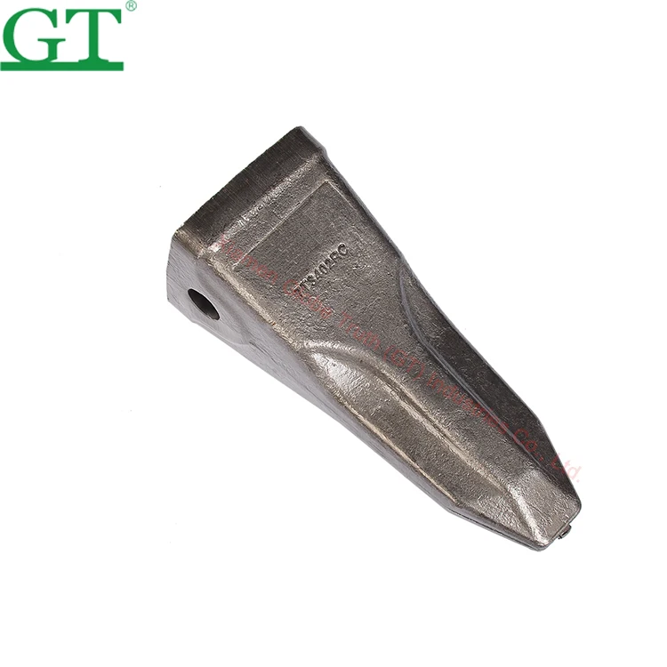 Hardness 51hrc Excavator Teeth Forging Bucket Tooth Life Time Longer Than Casting One Manufacture