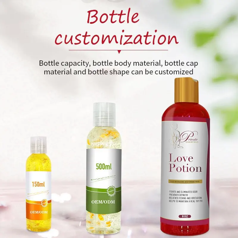 OEM Organic Vaginal Ph Balance Yoni Wash Feminine Hygiene Care Intimate Vagina Probiotics Foam Wash Gel Yoni Foam Wash