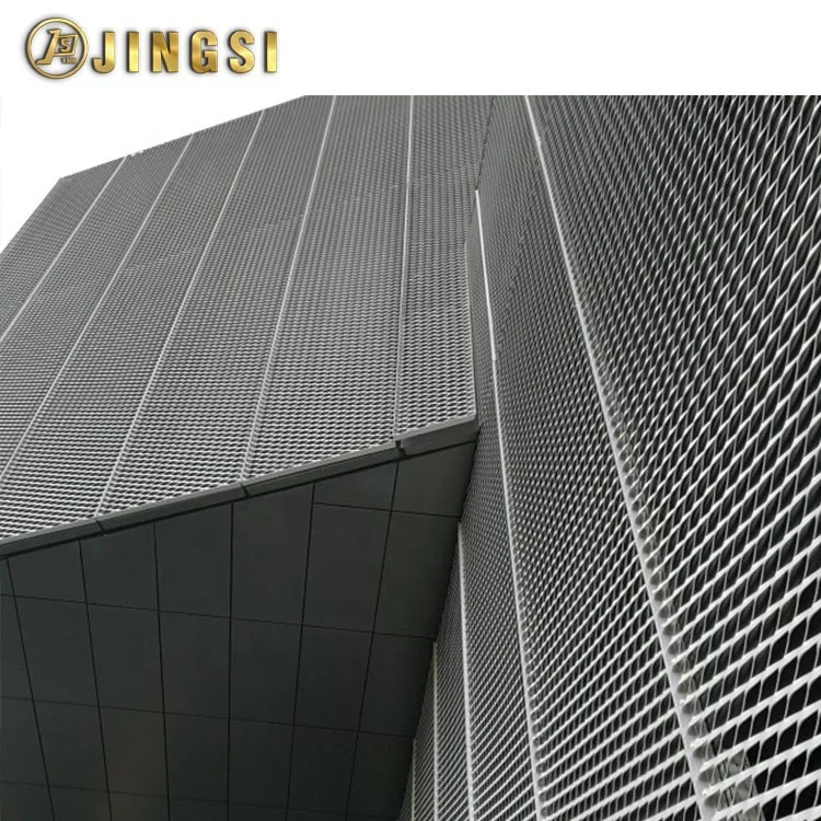 Aluminum Facade Wall Expanded metal mesh diamond mesh expanded metal sheets gutter guard aluminium expanded mesh