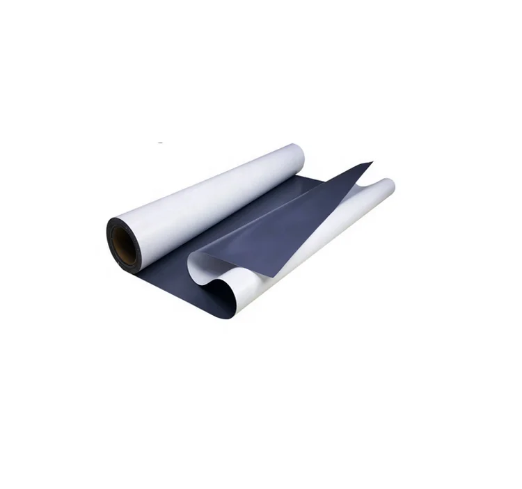 Factory price Eco solvent grey back Printable PET Film( White & Grey,Matte & Glossy for door banner stand,roll up stand etc)