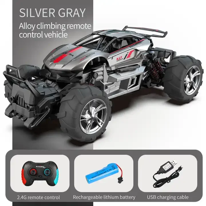 Cool 2.4G Alloy All Terrain 4x4 Off-road Drift Climbing RC Car Racing Truck High-Speed Remote Control Car