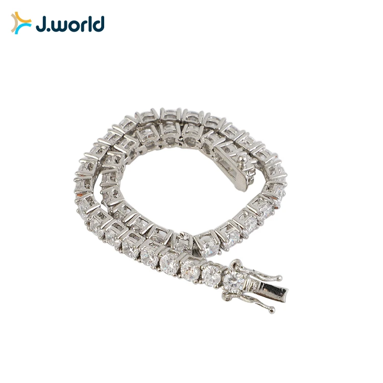 Fashion Hip Hop jewelry 925 Sliver Jewelry Men Necklace