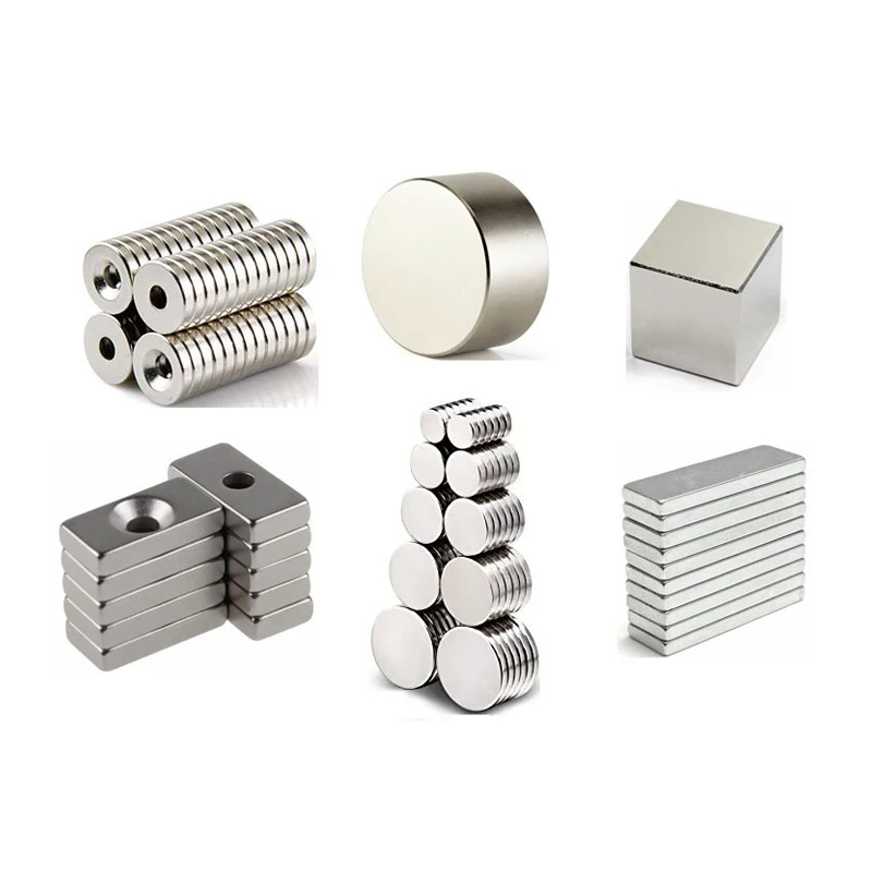 Magtoon Custom Super Strong N35 N42 N52 Ndfeb Square Magnetic Block Neodymium Magnet