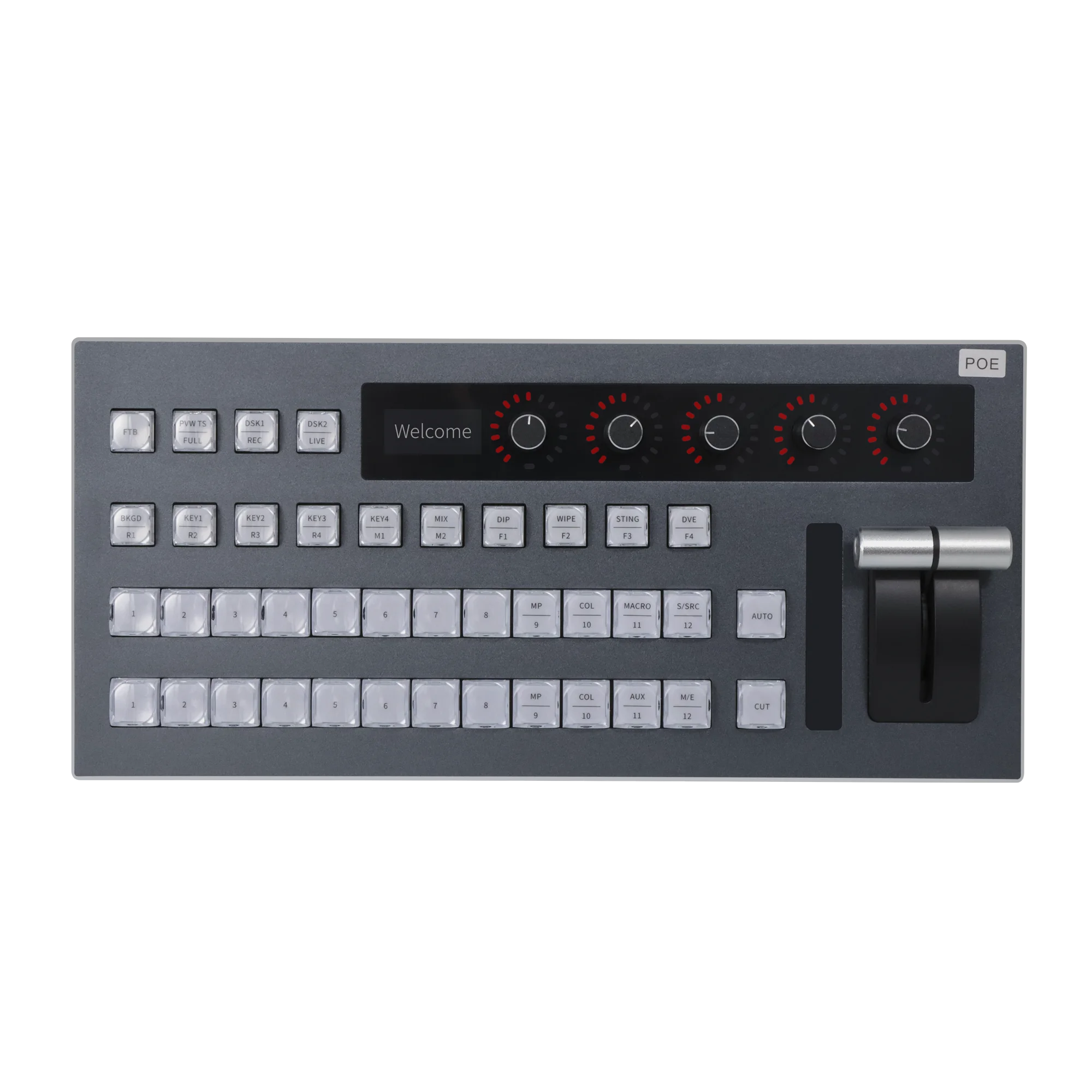 Коммутатор ATEM live stream 10 каналов радио студийное оборудование USB видеомикшер blackmagic iso atem мини-видеомикшер