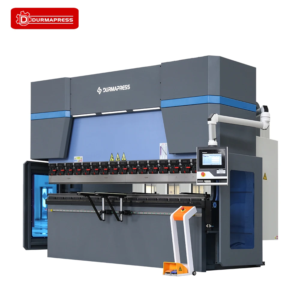 DP-ES-SERVO- Good Price CNC Press Brake 175T 250T 4000 8ft metal bend machine DA53T 4axis METAL BENDING