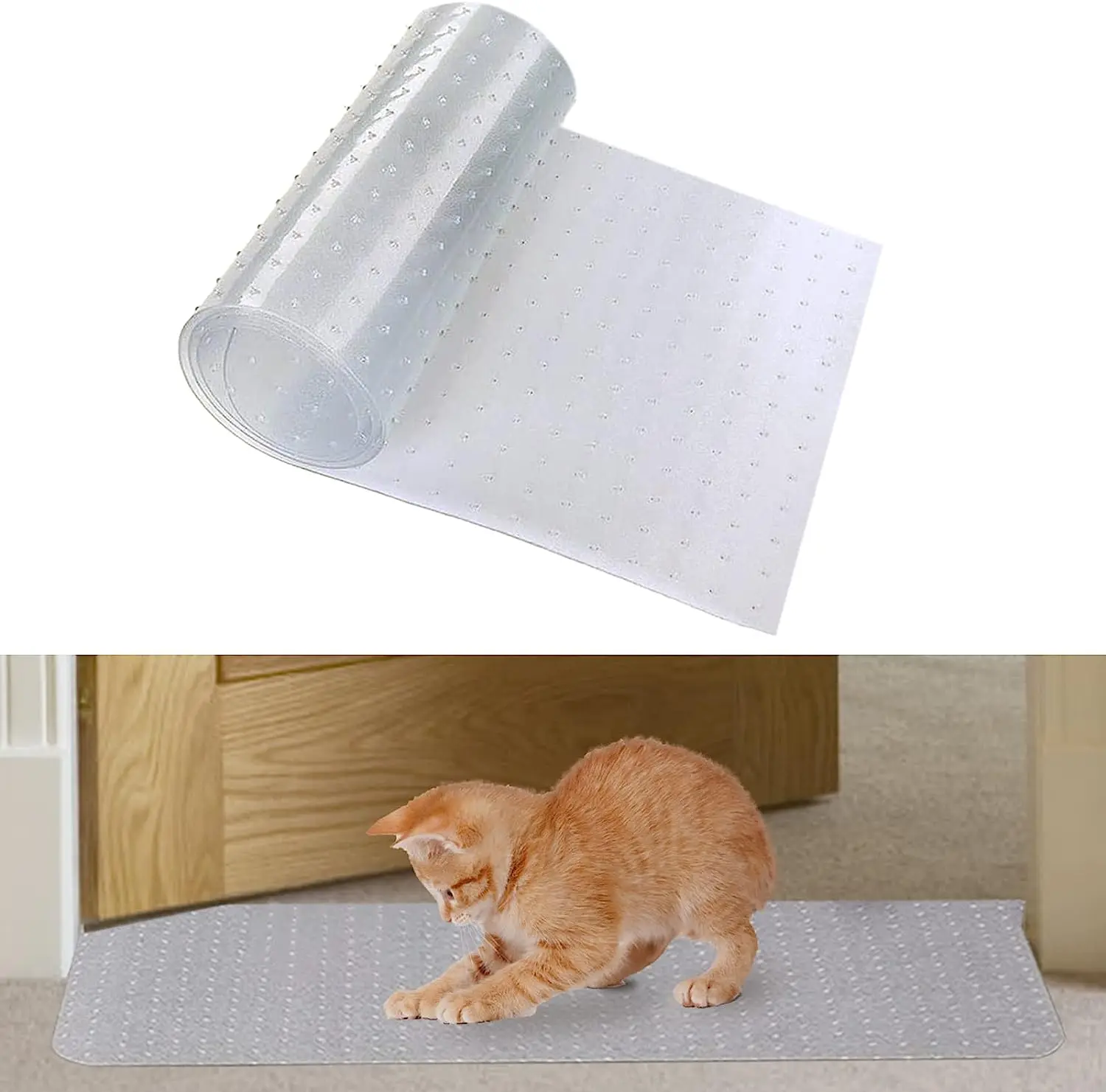 Cat Carpet Protector for Doorway for Cats and Pets large waterproof carpet protector