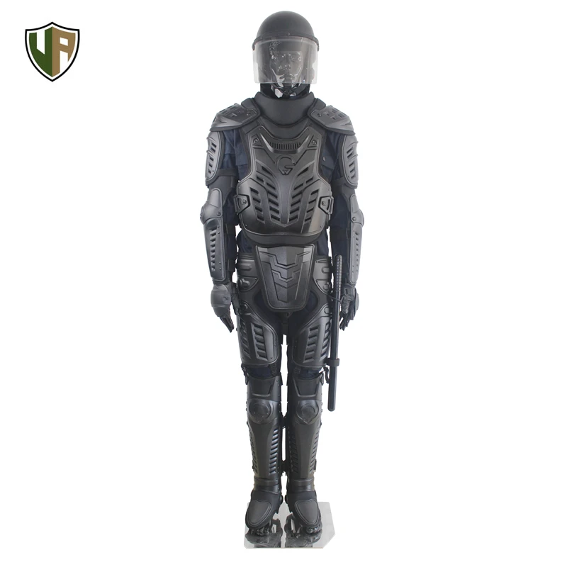  high quality Full body Riot control armor military custom bulletproof vest black anti riot gear for self