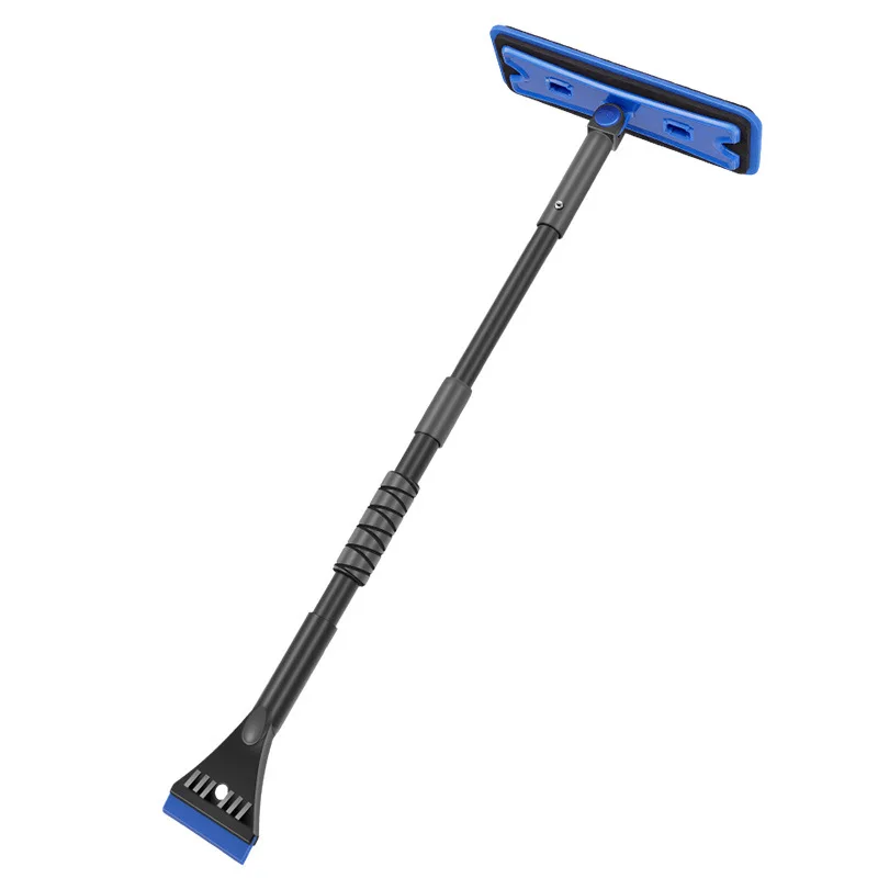 window cleaning tool Snow Rake long handle 2 in 1 Ice Scrapers and non Abrasive Snow brush for Cars/ Trucks/ SUVs