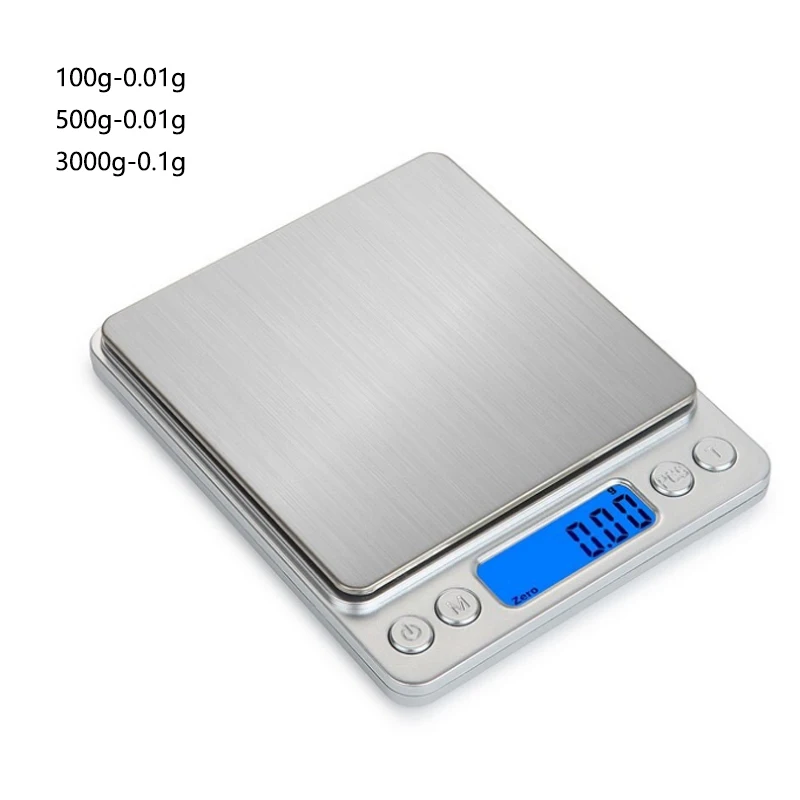  Мини электронный грамм веса Баланс весы 500g-3000g ЖК-дисплей цифровой для