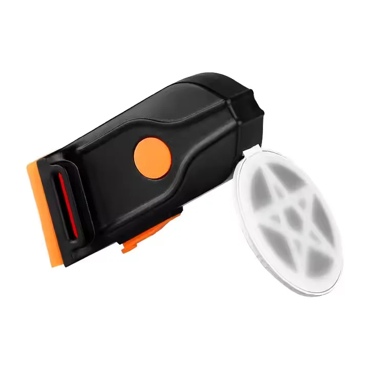 USB Rechargeable Cycling Bike Taillight Flowing Flash LED Rear Lamp ABS Material Bicycle Tail Lights COB Battery Power Supply