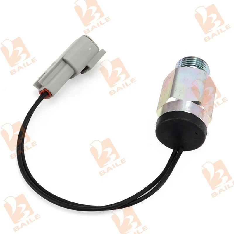 Shut Off Fuel Flameout Solenoid 6677383 for Bobcat Excavator Engine Parts 6677383 Solenoid