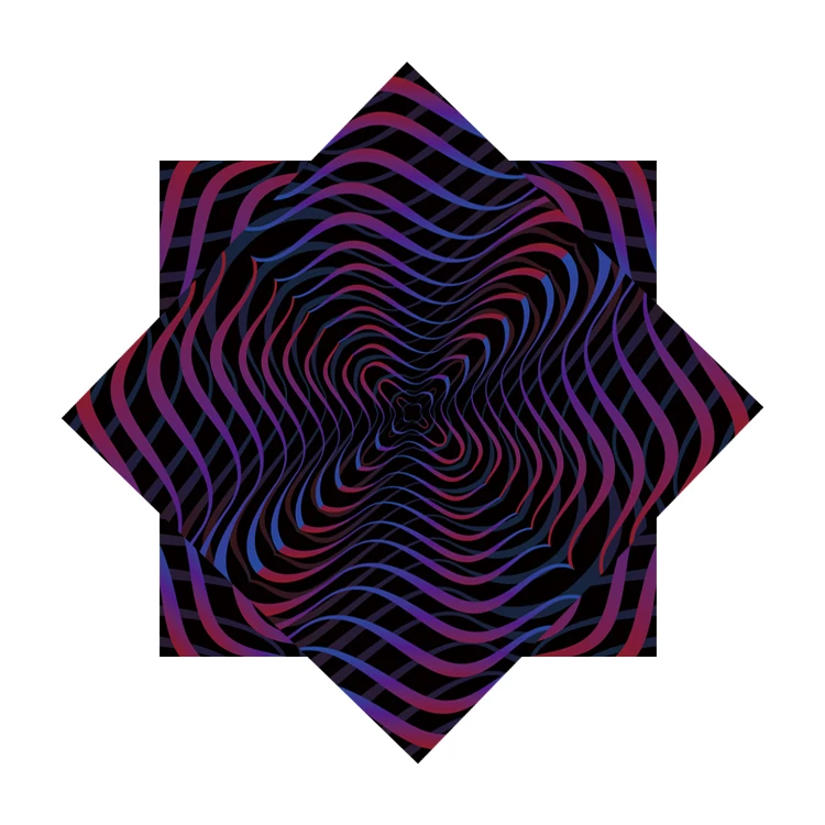 CUSTOM Energy Spin flowstar Lycra Handkerchief Double-side Led Dapo Star Flyper For Music Party