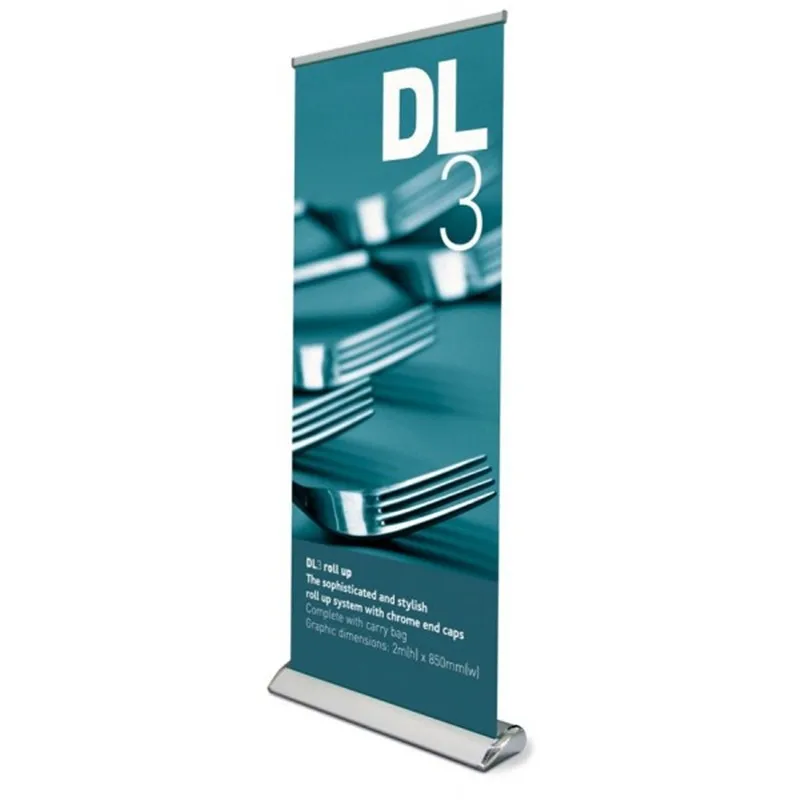 Digital Printing Retractable Banner Roll Up Stand Banner For Outdoor Advertising
