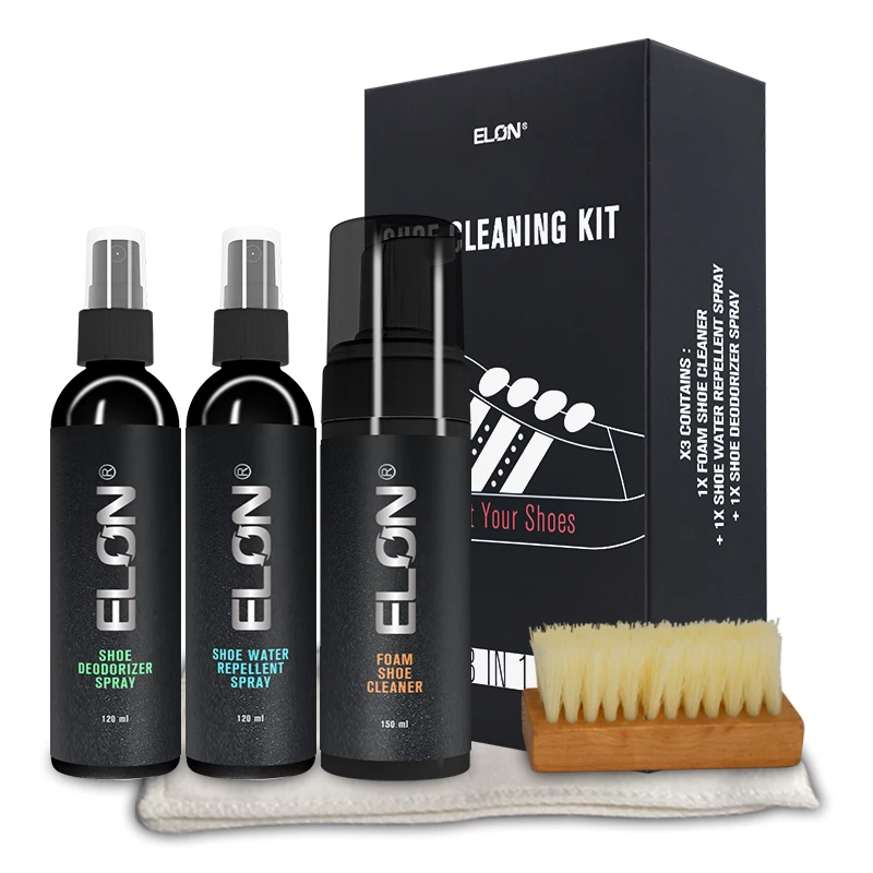 Premium Shoe Cleaner Shoe Care Kit to Clean, Protect and Refresh all white shoes, Sneakers and More