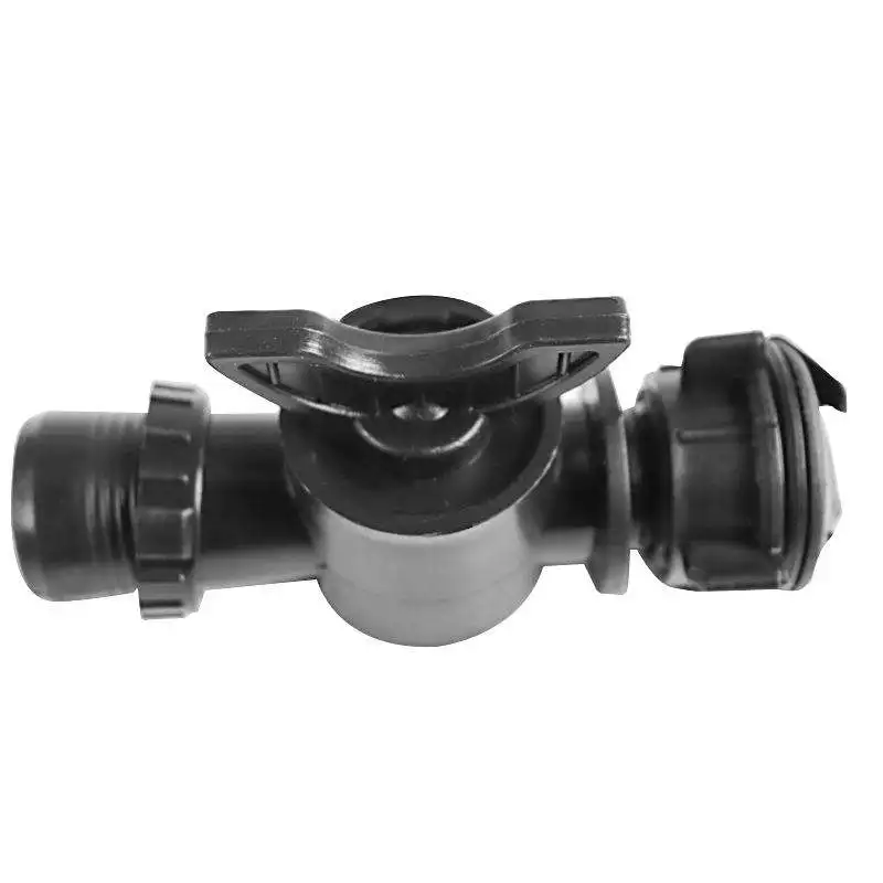 Agricultural PE De12 16 20 25mm drip irrigation pipe fittings for LDPE pipe and drip pipe