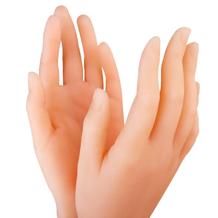 Jade Adult Sex Toy Inverted Hand Mold Display Model with Bendable Skeleton Finger Airplane Cup Design Masturbators Product