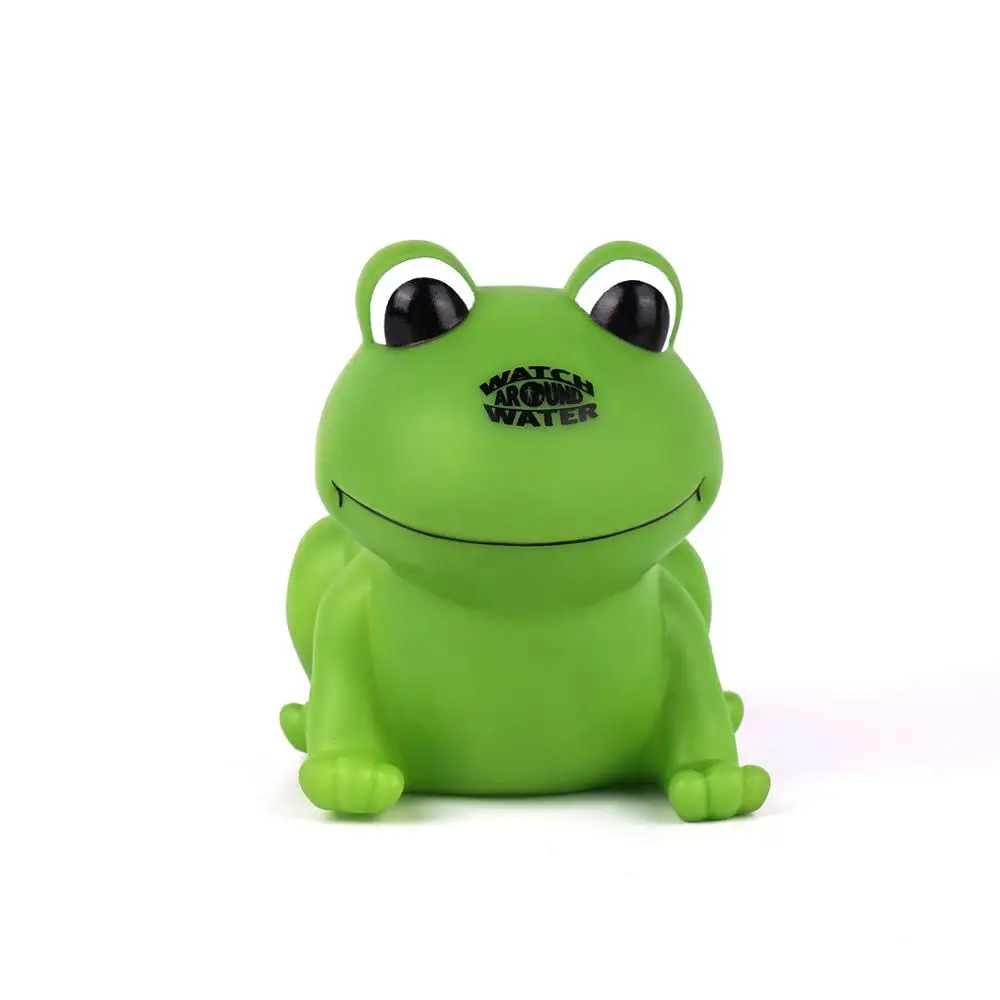 
High Quality Colorful Baby Plastic Frog Animal Baby Soap Bubble Bath Toys 