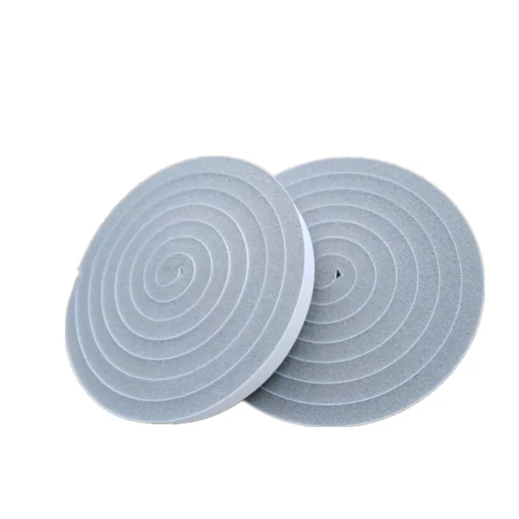Open cell Round roll Reduce noise Self adhesive PU Foam sealing Strip for door and windows seal