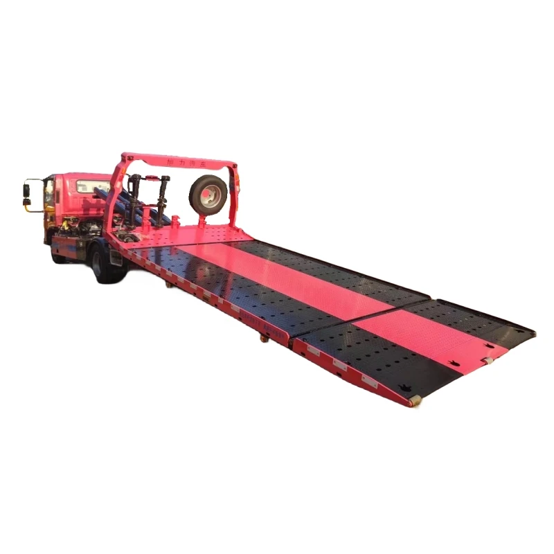 Foton Aumark 4X2 Towing Truck Mounted Recovery Vehicle 1 Pull 2 Cars Tow Wrecker Truck for Sale