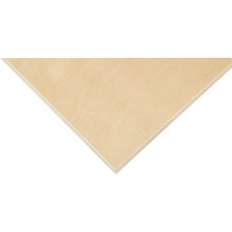 high grade UV coated full birch plywood for cabinet / birch plywood for laser cutting