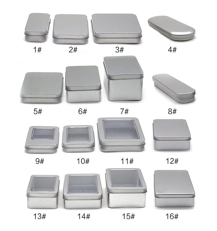 Custom Printing Biscuit Chocolate Tin Box Tin Can With Window On Lid