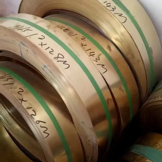 Annealed material brass foil brass sheet brass coil