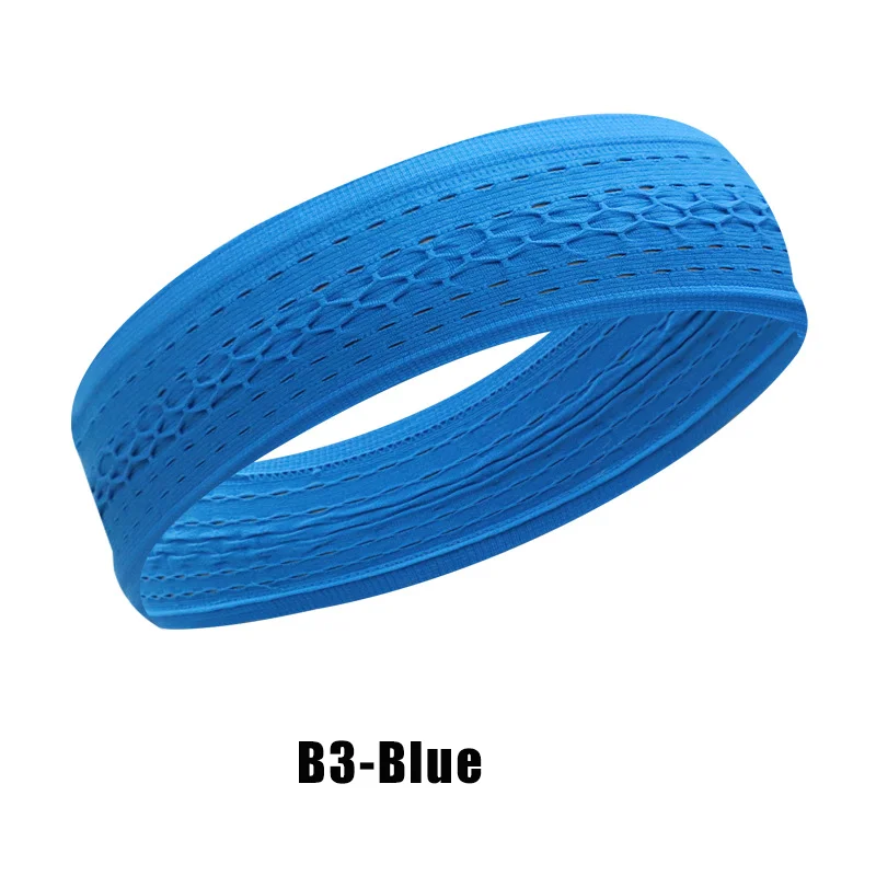 Wholesale Elastic Headband with Breathable Mesh Yoga Headband Running Gym Sport Sweatband Cotton