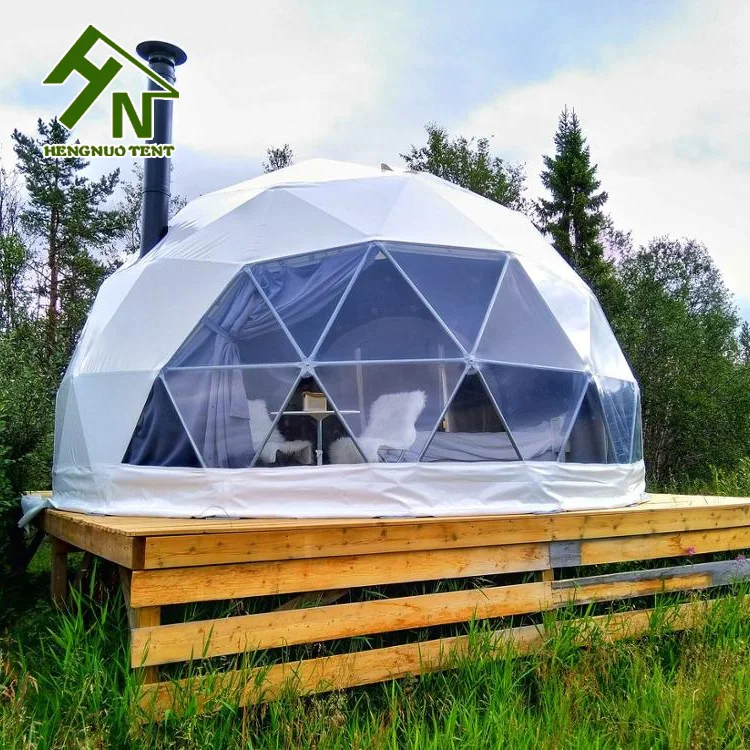 tent factory white pvc outdoor yurt glamping luxury tent for sale