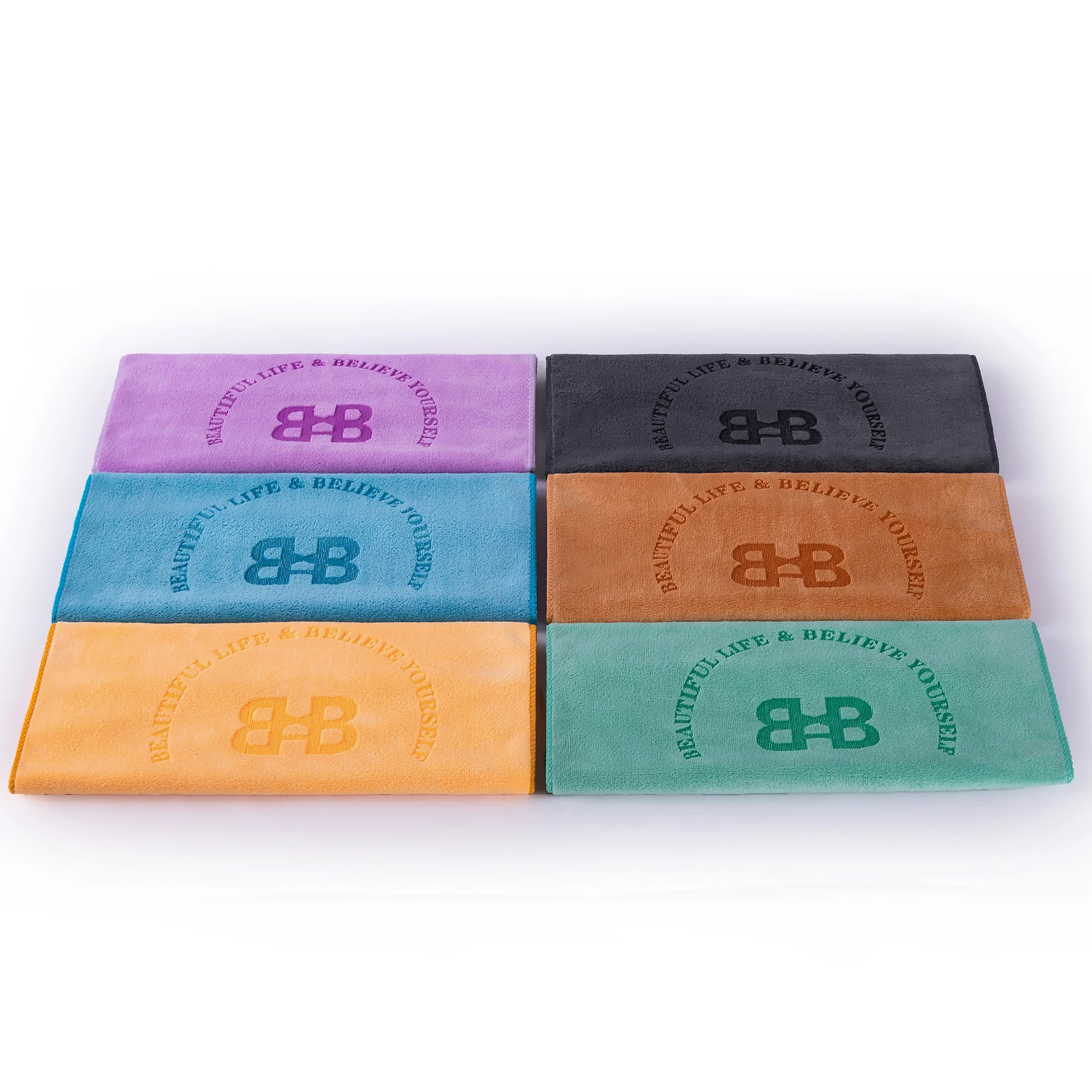 Custom 400gsm Gym Sports Towel Club Football Basketball Team Sweat Towels Custom Logo Rally Towel Sublimation Microfiber
